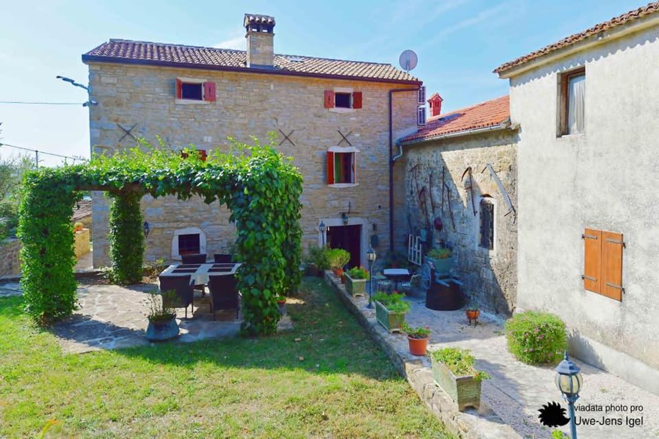 Al Merlo Olivo, Rural Istrian House Buje Buitenkant foto