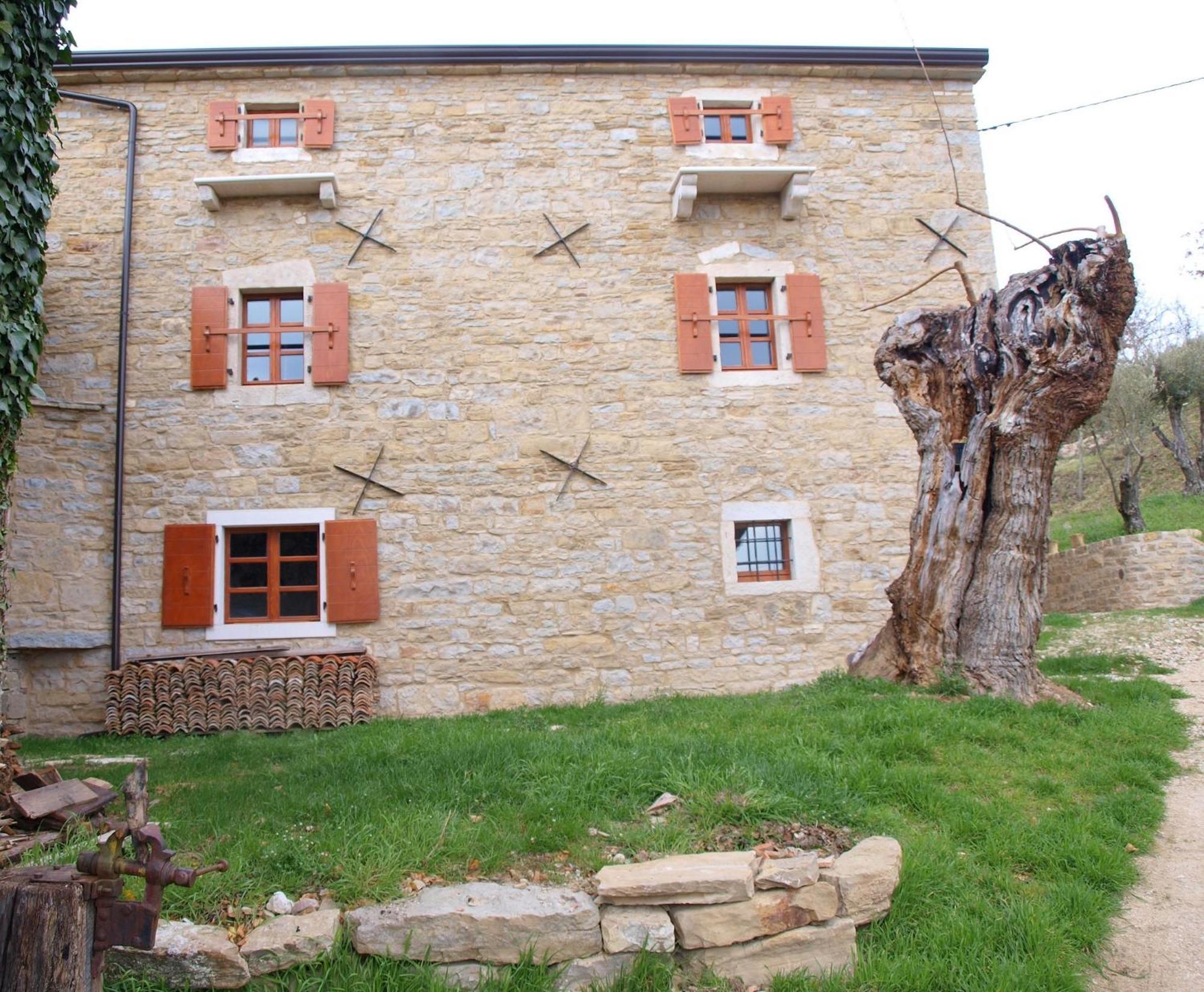 Al Merlo Olivo, Rural Istrian House Buje Buitenkant foto